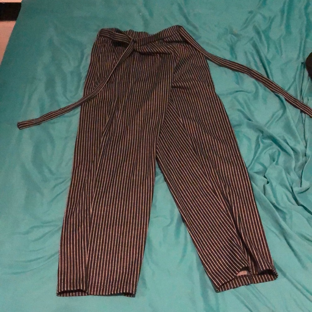 forever 21 striped pants size M